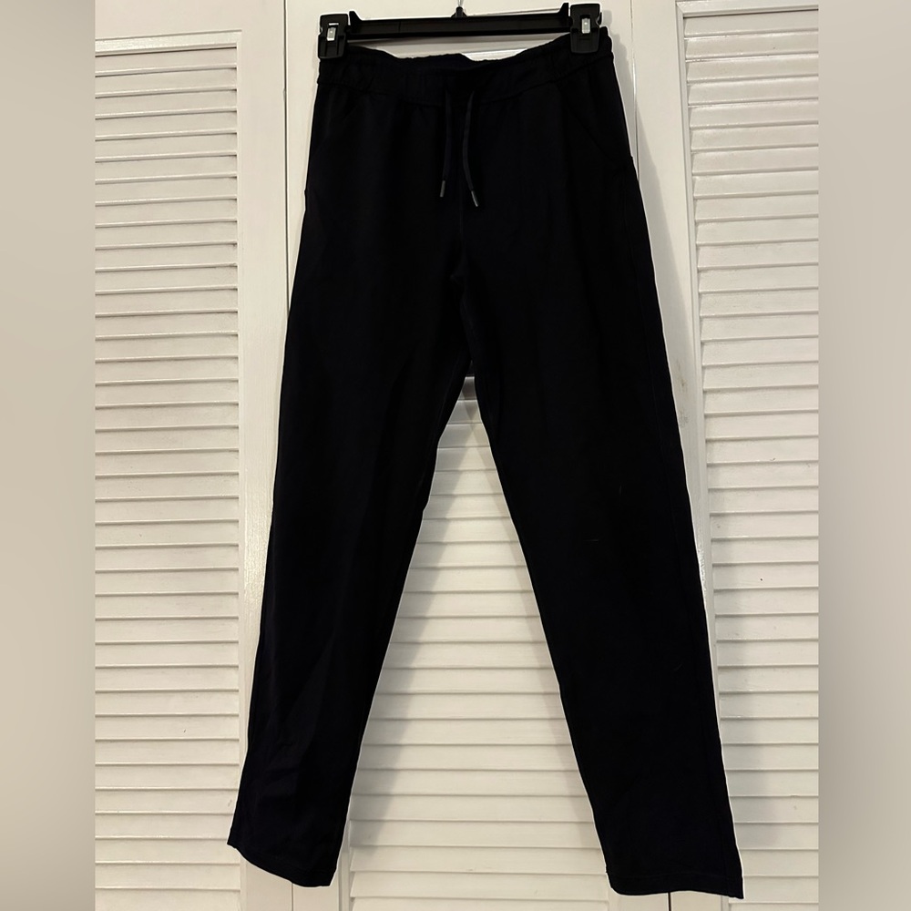 Girls Ivivva By LuLuLemon black drawstring pants